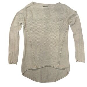 Michael Stars Cream Sweater Cotton Loose Knit Size M/L‎ Oversized